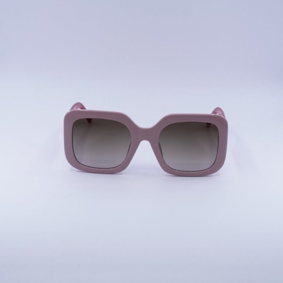 Marc Jacobs MARC 647/S 0C48 HA Sunglasses Pink/Red Square Frame, Brown Lenses - Picture 2 of 11